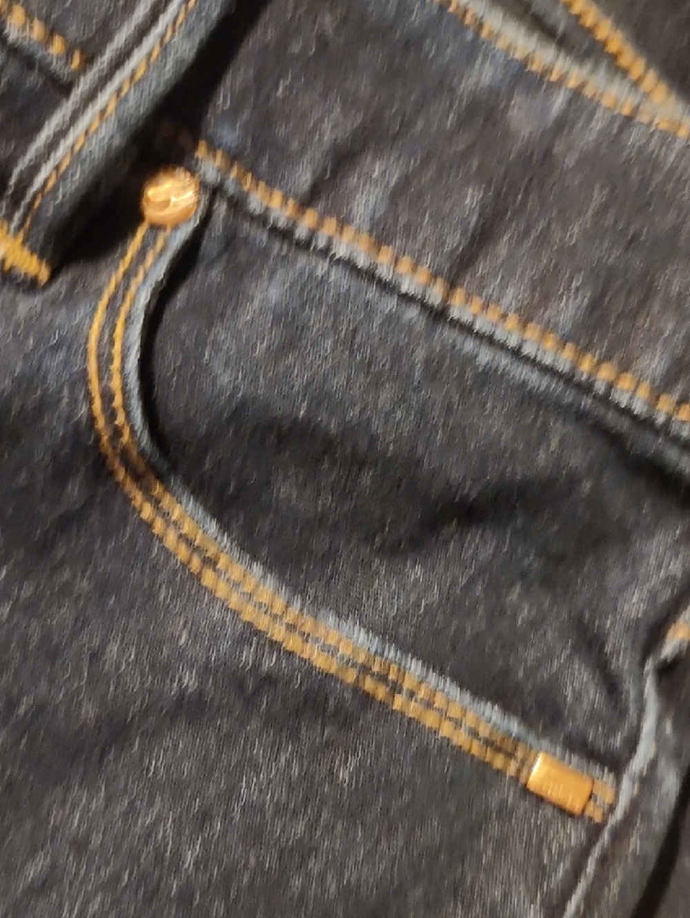 Chico's Dark Indigo Skinny Jeans w/ Top - Picture 6 of 15